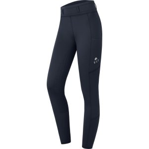 E.L.T Thermo-Reitleggings Kinder Full-Grip Ella Nachtblau 116 | kavalio - für mich und mein Pferd