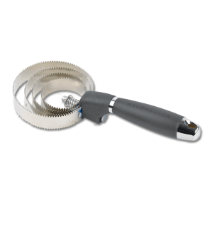 Waldhausen Federstriegel mit Gelgriff Schwarz | kavalio - für mich und mein Pferd