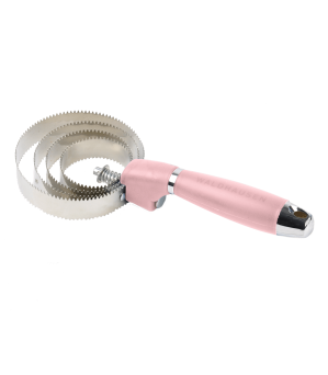 Waldhausen Federstriegel mit Gelgriff Linnea Rosa | kavalio - für mich und mein Pferd