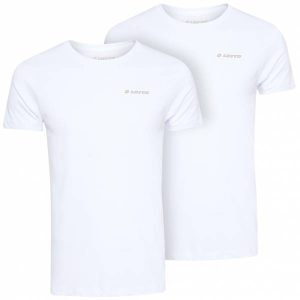 LOTTO Herren Unterhemden T-Shirt 2er-Pack weiß 39510818