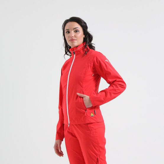 Chervo MASTODONTIC Regen Jacke rot – Bild 3