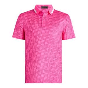 G/Fore 3 G´S TECH JERSEY Halbarm Polo pink