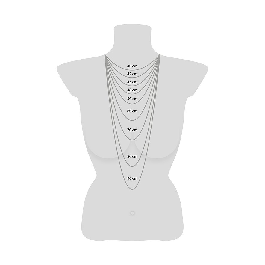 Engelsrufer Kette ERN-50-E 925er Silber rhodiniert – Bild 2