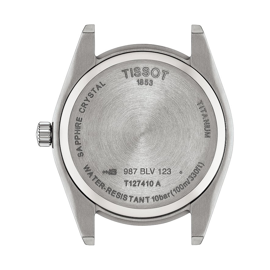 Tissot Herrenuhr Gentleman Titanium T1274104404100 – Bild 2