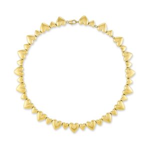 Copenhagen Studios Kette Puffy Hearts CPJ-0003-N-45 Edelstahl