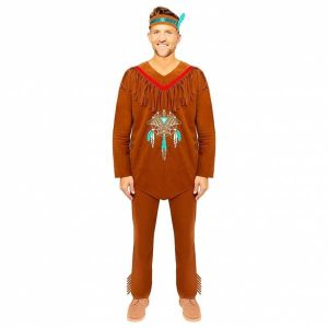 Ureinwohner Amerikas Herren Kostüm 990708
