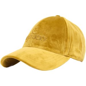 Kentucky Horsewear Baseball Cap Velvet Kappe Mustard One Size | kavalio - für mich und mein Pferd