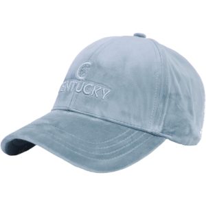 Kentucky Horsewear Baseball Cap Velvet Kappe Light Blue Kinder | kavalio - für mich und mein Pferd