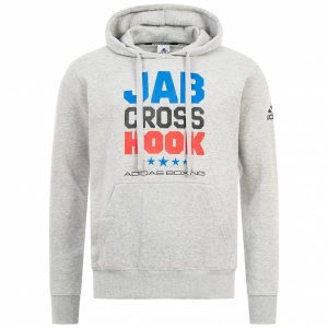 adidas Boxing WBC Herren Hoodie grau CLHDJCH107