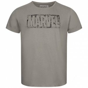 Marvel Comic Logo Damen Crop T-Shirt FBLTS405LKH