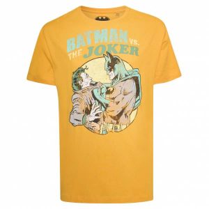 Batman vs Joker DC COMICS Herren T-Shirt FBMTS824GLD