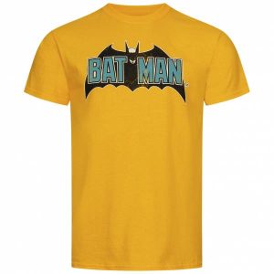 Batman DC COMICS Vintage Herren T-Shirt FBMTS828GLD