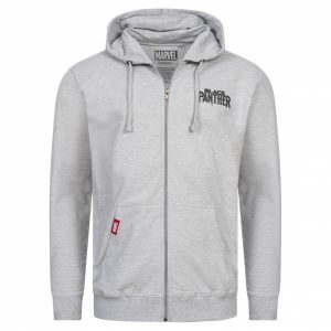 BLACK PANTHER MARVEL Symbol Hoodie Herren Kapuzen Zip Sweatshirt FBMZH651SPO