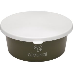 Alpurial Futterschüssel mit Deckel 2L 2 l | kavalio - für mich und mein Pferd