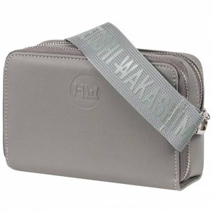 HIDETOSHI WAKASHIMA "Takameru" Schultertasche grey