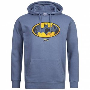 Reebok x RBK DC COMICS Batman Hoodie Herren Kapuzen Sweatshirt IB5817