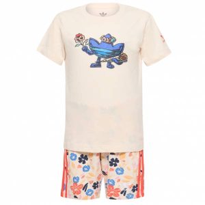 adidas Kleinkinder Set Shorts mit T-Shirt 2-teilig IR9640