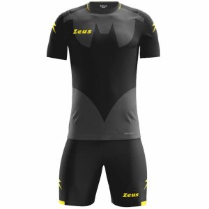 Zeus Kit Hero Trikot-Set mit Shorts schwarz grau