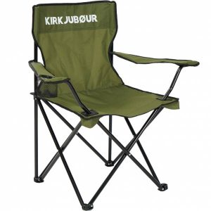 KIRKJUBØUR® "Njörd" Campingstuhl khaki