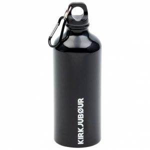 KIRKJUBØUR® "Frigus" Outdoor Trinkflasche schwarz