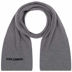 KIRKJUBØUR® "Fryse" Unisex Schal dunkelgrau