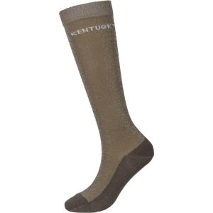 Kentucky Horsewear Socken Glitzer Reitsocken Beige 35-40 | kavalio - für mich und mein Pferd