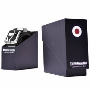 Lambretta Leder gefütterter Gürtel LAM007