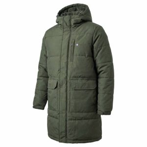 Lambretta Herren gefütterter Winter Parka LM2503-KHAKI