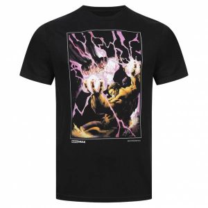 Hulk Marvel Strongest of all Herren T-Shirt MAMTS036BLK