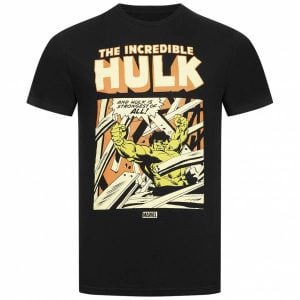 Hulk Marvel Rage Herren T-Shirt MAMTS039BLK
