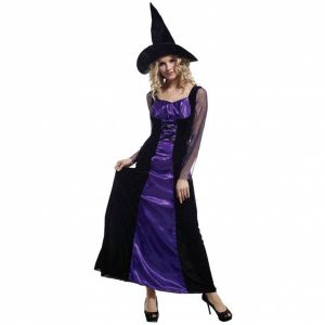 Hexe Damen Kostüm "Purple Witch" MIESEPETER®