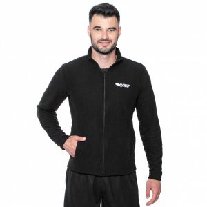 MUWO "Acotango" Herren Fleecejacke schwarz
