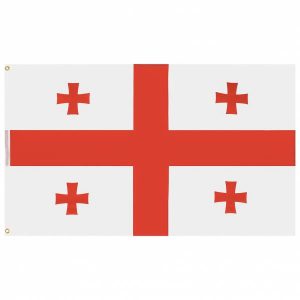 Georgien MUWO "Nations Together" Flagge 90x150cm