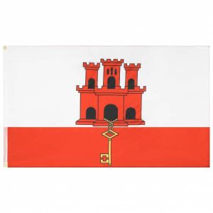 Gibraltar MUWO "Nations Together" Flagge 90x150cm
