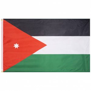 Jordanien MUWO "Nations Together" Flagge 90x150cm