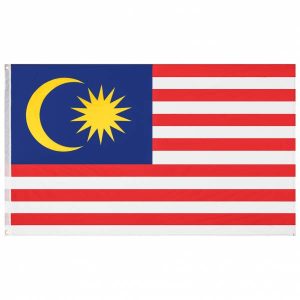 Malaysia MUWO "Nations Together" Flagge 90x150cm