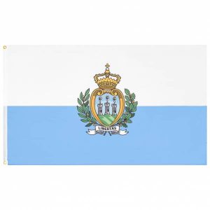 San Marino MUWO "Nations Together" Flagge 90x150cm
