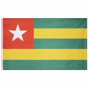 Togo MUWO "Nations Together" Flagge 90x150cm