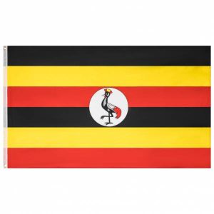 Uganda MUWO "Nations Together" Flagge 90x150cm