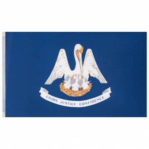 Louisiana MUWO "America Edition" Flagge 90x150cm