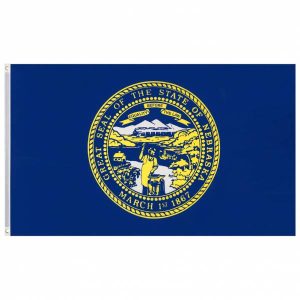 Nebraska MUWO "America Edition" Flagge 90x150cm