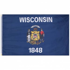 Wisconsin MUWO "America Edition" Flagge 90x150cm