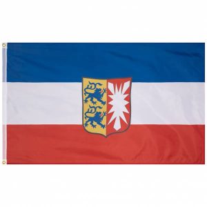 Schleswig-Holstein MUWO "Deutschland" Flagge 90x150cm