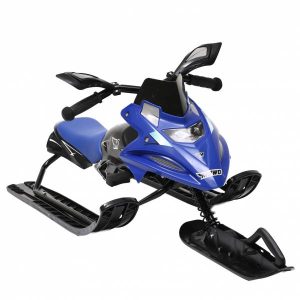 MUWO "Snowglider" Kinder Lenkschlitten blau