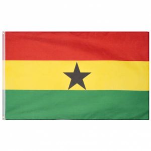 Ghana Flagge MUWO "Nations Together" 90 x 150 cm