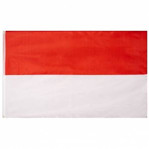 Indonesien Flagge MUWO "Nations Together" 90 x 150 cm