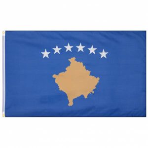 Kosovo Flagge MUWO "Nations Together" 90 x 150 cm