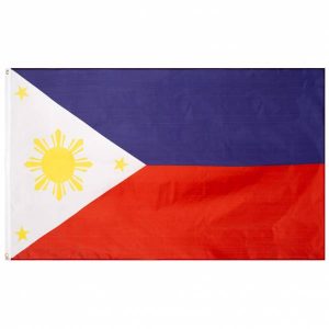 Philippinen Flagge MUWO "Nations Together" 90 x 150 cm