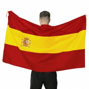 Spanien Flagge MUWO "Nations Together" 90 x 150 cm