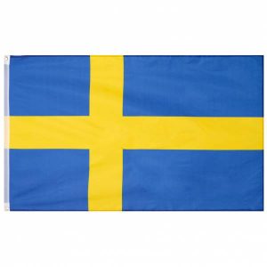 Schweden Flagge MUWO "Nations Together" 90 x 150 cm